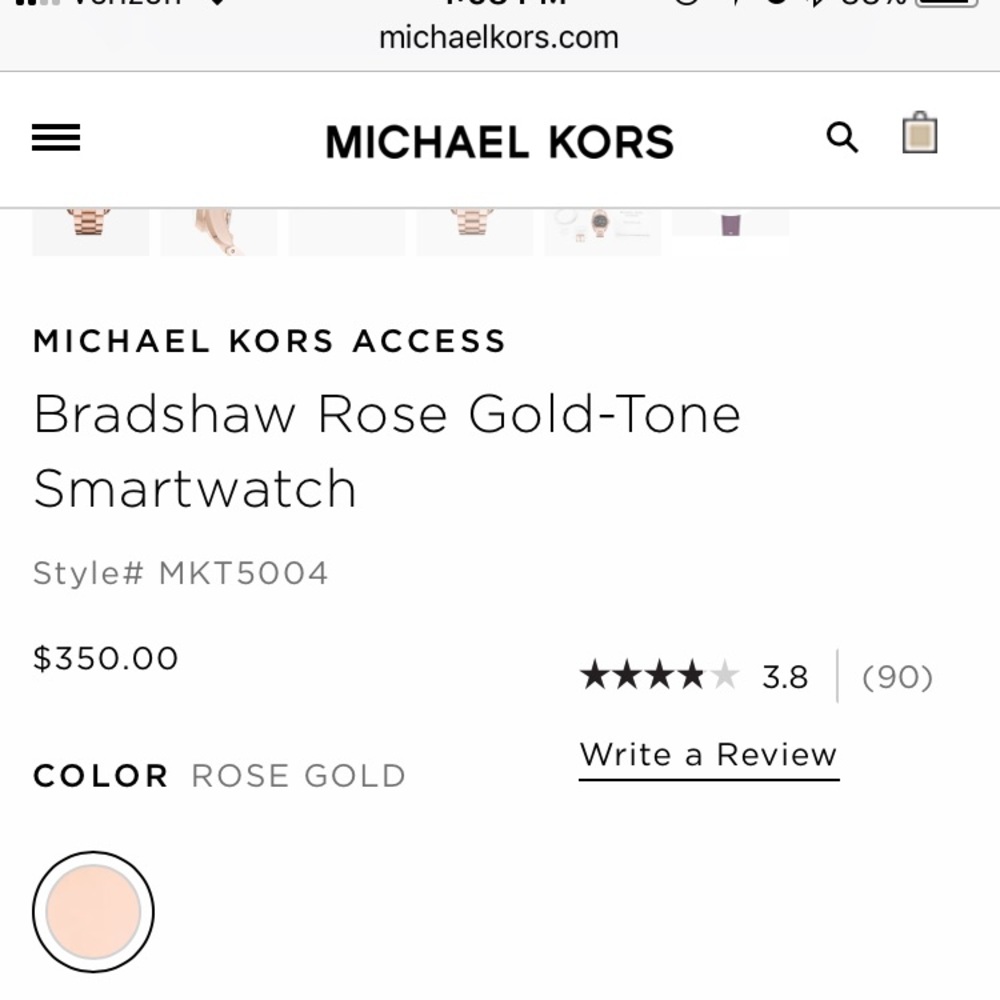 Micheal kors smart watch - Picture 4 of 4